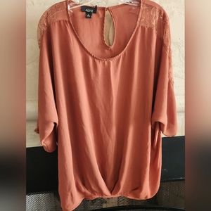 Burnt Orange ALYX top, size XL